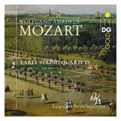 CD Wolfgang Amadeus Mozart: Early String Quartets Vol. 2