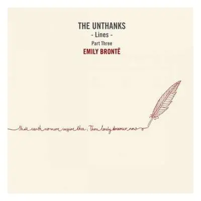 EP The Unthanks: Lines Part Three Emily Brontë