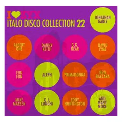 3CD Various: I Love ZYX Italo Disco Collection 22