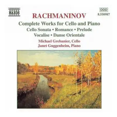 CD Sergei Vasilyevich Rachmaninoff: Complete Works For Cello And Piano