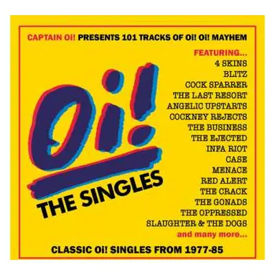 4CD Various: Oi! The Singles 4cd Clamshell Box