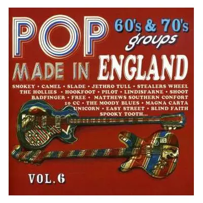 CD Various: Pop 60's & 70's Groups Made In England - Vol. 6