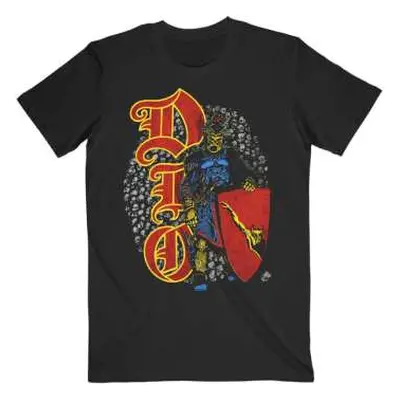 Dio Unisex T-shirt: Skull Warrior (small) S