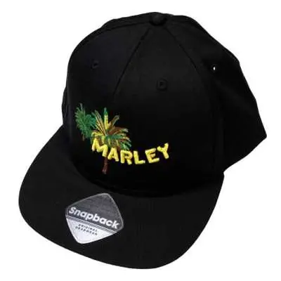 Bob Marley Unisex Snapback Cap: Palm Trees