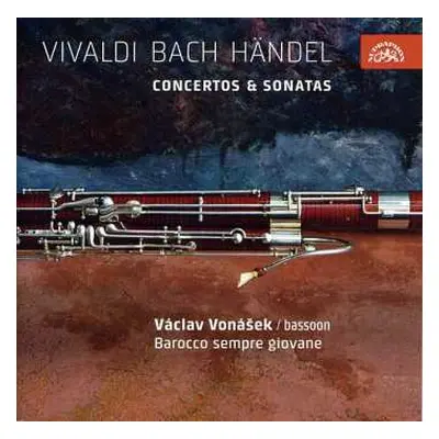 CD Václav Vonášek: Vivaldi, Bach, Händel