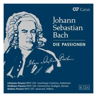 6CD J.s. Bach: Die Passionen