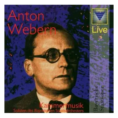 CD Anton Webern: Quartett Op.28 Für Saxophon,klarinette,violine,klavier