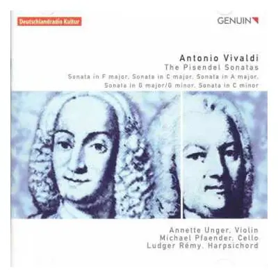 CD Antonio Vivaldi: Sonaten Für Violine & Bc "die Pisendel-sonaten"