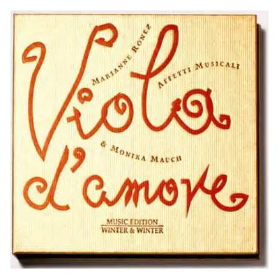 CD Monika Mauch: Viola D'Amore