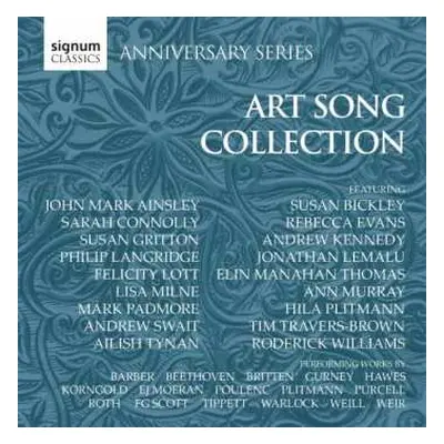 CD Ralph Vaughan Williams: Art Song Collection