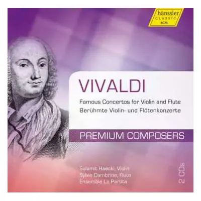 2CD Antonio Vivaldi: Violinkonzerte Rv 238,263,284,298,334,345