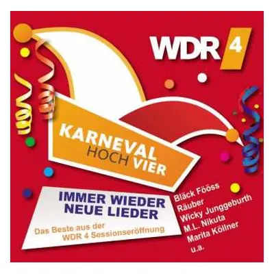 2CD Various: Karneval Hoch Vier: Immer Wieder Neue Lieder