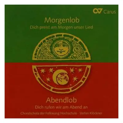 CD Choralschola Der Folkwang Hochschule: Tageszeitenliturgie (Begleit-CD Zu „Morgenlob - Abendlo