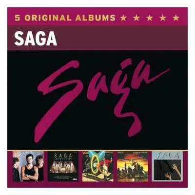 5CD/Box Set Saga: 5 Original Albums