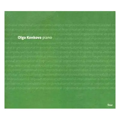 CD Olga Konkova: Improvisational Four – Piano Improvisations Inspired By Joni Mitchell