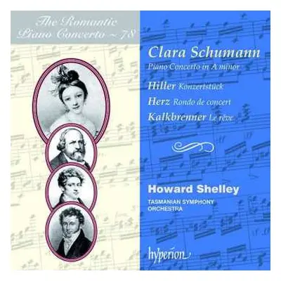 CD Clara Schumann: Piano Concerto & Works By Hiller, Herz & Kalkbrenner