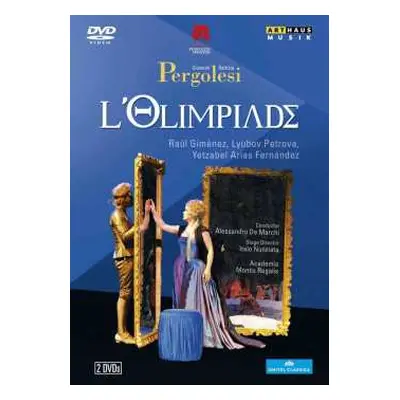 2DVD Giovanni Battista Pergolesi: L'olimpiade