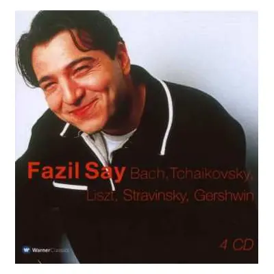 4CD Johann Sebastian Bach: Fazil Say,klavier