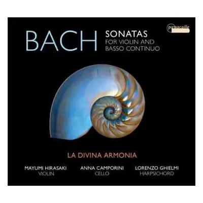 CD Johann Sebastian Bach: Sonatas For Violin And Basso Continuo