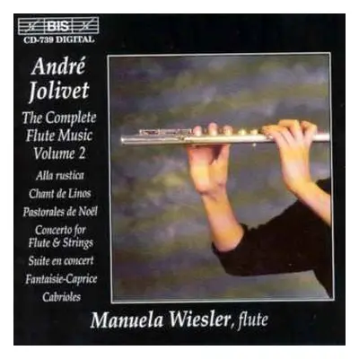 CD André Jolivet: The Complete Flute Music, Volume 2