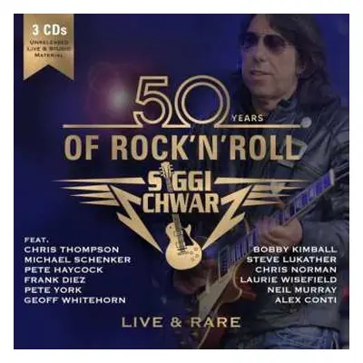 3CD Siggi Schwarz: 50 Years Of Rock N Roll: