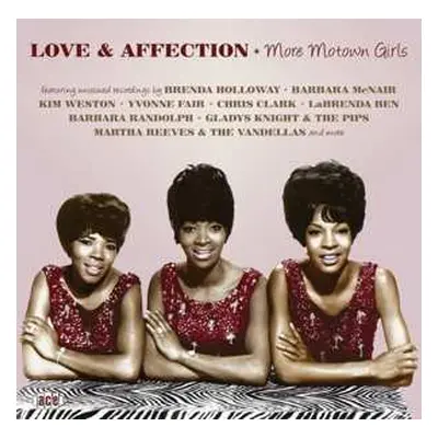 CD Various: Love & Affection (More Motown Girls)