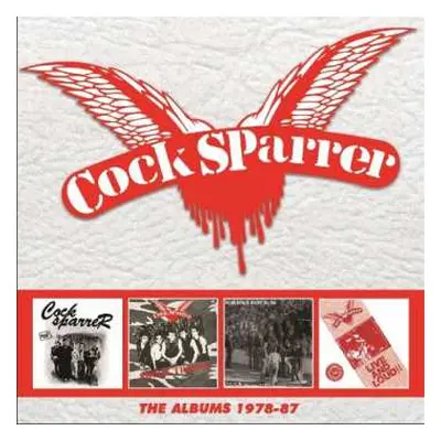 4CD/Box Set Cock Sparrer: The Albums 1978-87