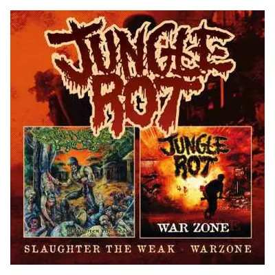 2CD/Box Set Jungle Rot: Slaughter The Weak / War Zone LTD