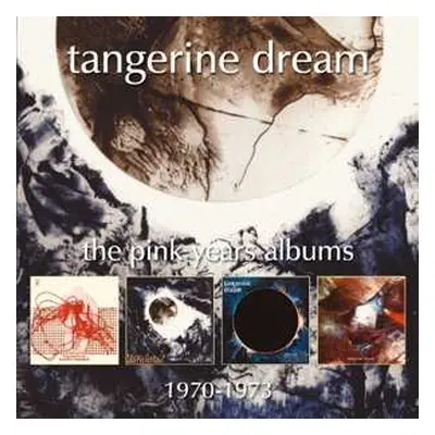 4CD/Box Set Tangerine Dream: The Pink Years Albums 1970-1973