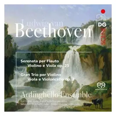 SACD Ludwig van Beethoven: Serenade Für Flöte, Violine, Viola Op.25