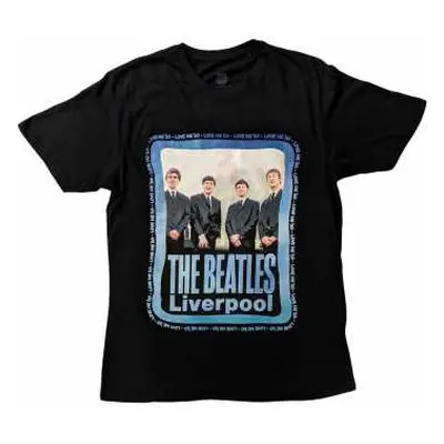 The Beatles Unisex T-shirt: Pier Head Frame (x-large) XL