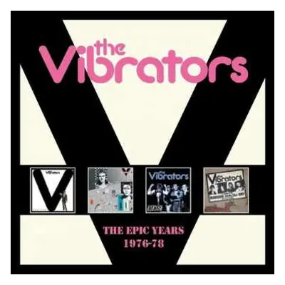 4CD/Box Set The Vibrators: The Epic Years 1976-1978