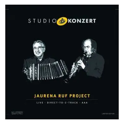 LP Jaurena Ruf Project: Studio Konzert LTD | NUM