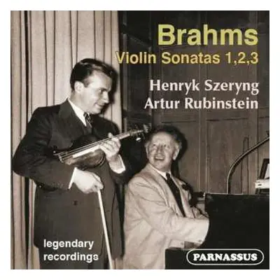 CD Johannes Brahms: Sonaten Für Violine & Klavier Nr.1-3