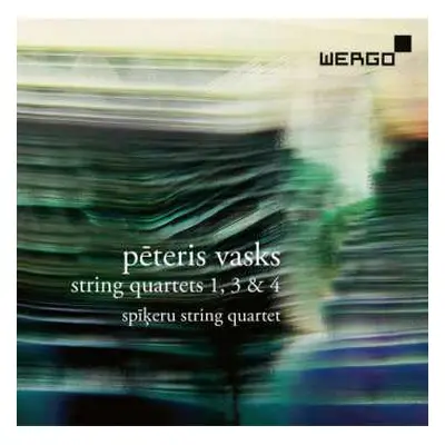 CD Pēteris Vasks: String Quartets Nos. 1, 3 & 4