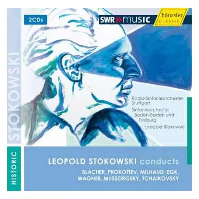 2CD Boris Blacher: Leopold Stokowski Dirigiert