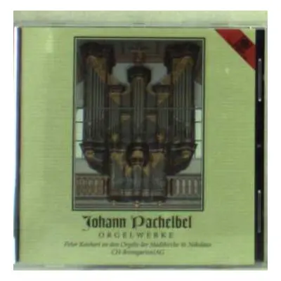 CD Johann Pachelbel: Orgelwerke (''Über Die Gewöhnlichsten Tonos Figuratos'')