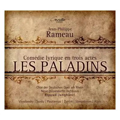 2CD Jean-Philippe Rameau: Les Paladins - Comédie Lyrique En Trois Actes