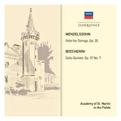 CD Felix Mendelssohn-Bartholdy: Octet For Strings, Op. 20 • Cello Quintet, Op. 37 No. 7