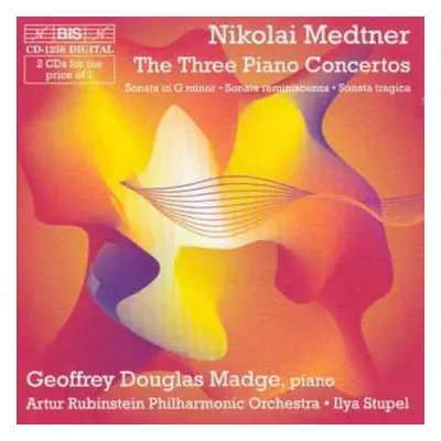 2CD Nikolai Medtner: Klavierkonzerte Nr.1-3