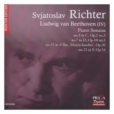 SACD Ludwig van Beethoven: Ludwig van Beethoven (IV) – Piano Sonatas No.3 Op.2/3 - No.7 Op.10/3 