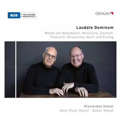 CD Martin Gustav Nottebohm: Klavierduo Stenzl - Laudate Dominum