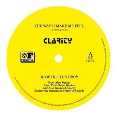 LP Clarity: The Way U Make Me Feel LTD