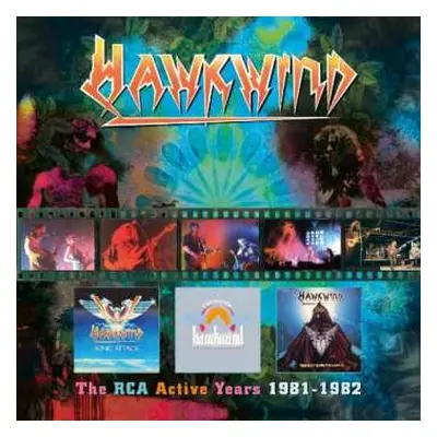 3CD/Box Set Hawkwind: The RCA Active Years 1981-1982