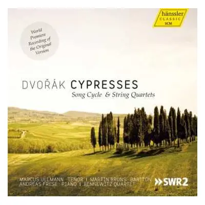 2CD Antonín Dvořák: Cypresses (Song Cycle & String Quartets)