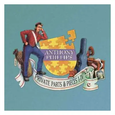 5CD/Box Set Anthony Phillips: Private Parts & Pieces I-IV