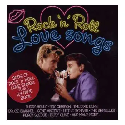 3CD Various: Rock 'n' Roll Love Songs LTD