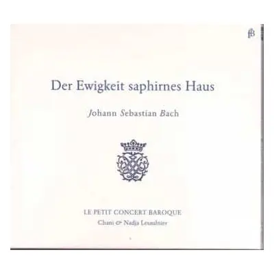 CD Johann Sebastian Bach: Transkriptionen Für 2 Cembali "der Ewigkeit Saphirnes Haus"