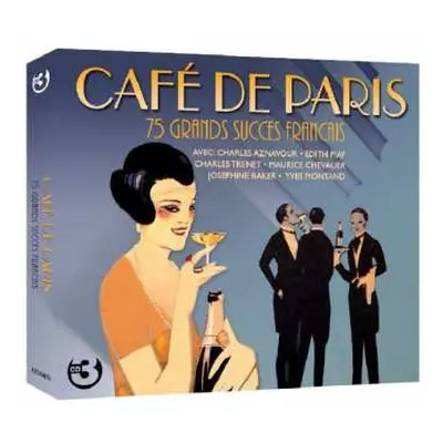 3CD Various: Café De Paris - 75 Grands Succes Francais