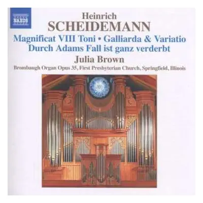 CD Heinrich Scheidemann: Organ Works Vol. 6